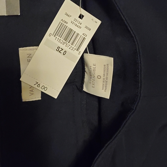 NEW Van Heusen - Dark Navy Slim fit Pants - Picture 4 of 5